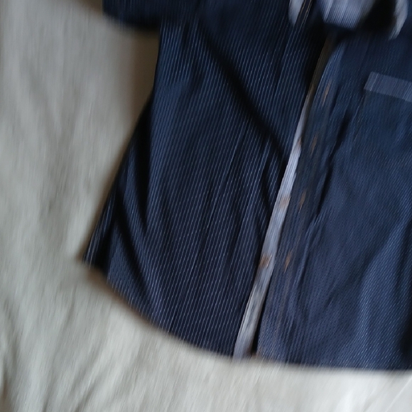 Arizona Jean Company Blue & Green Plaid Short-Sleeve Button-Up Shirt - Boys - Picture 3 of 16